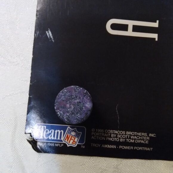 Vintage Troy Aikman Power Portrait Poster - Picture 7 of 8